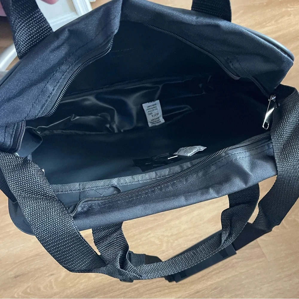 Bella Russo navy blue duffle bag